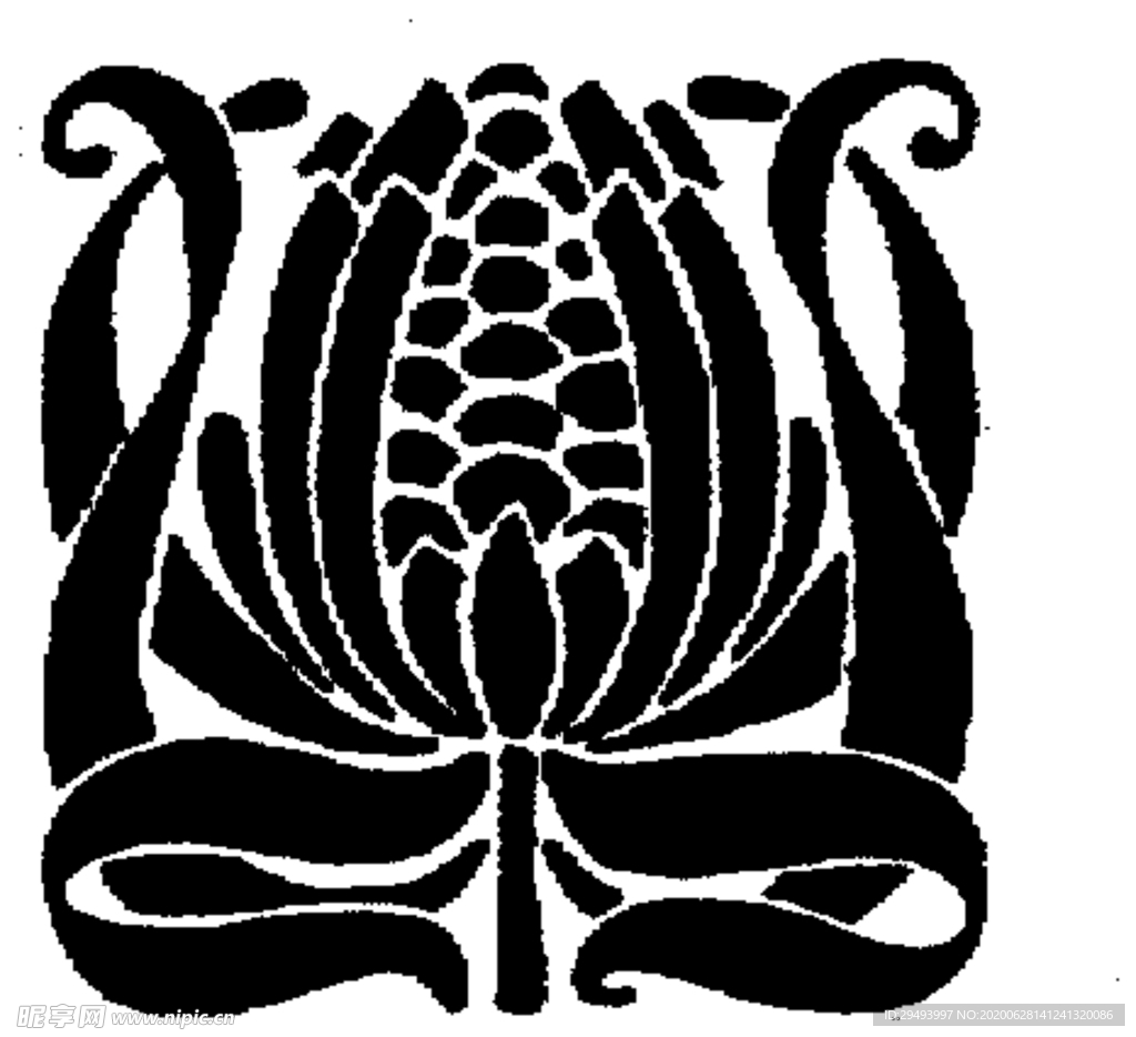 花纹边框