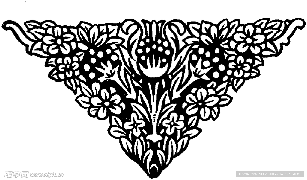 花纹边框