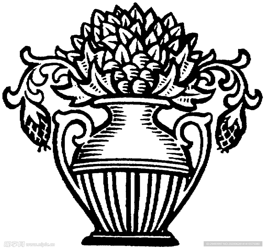 花纹边框