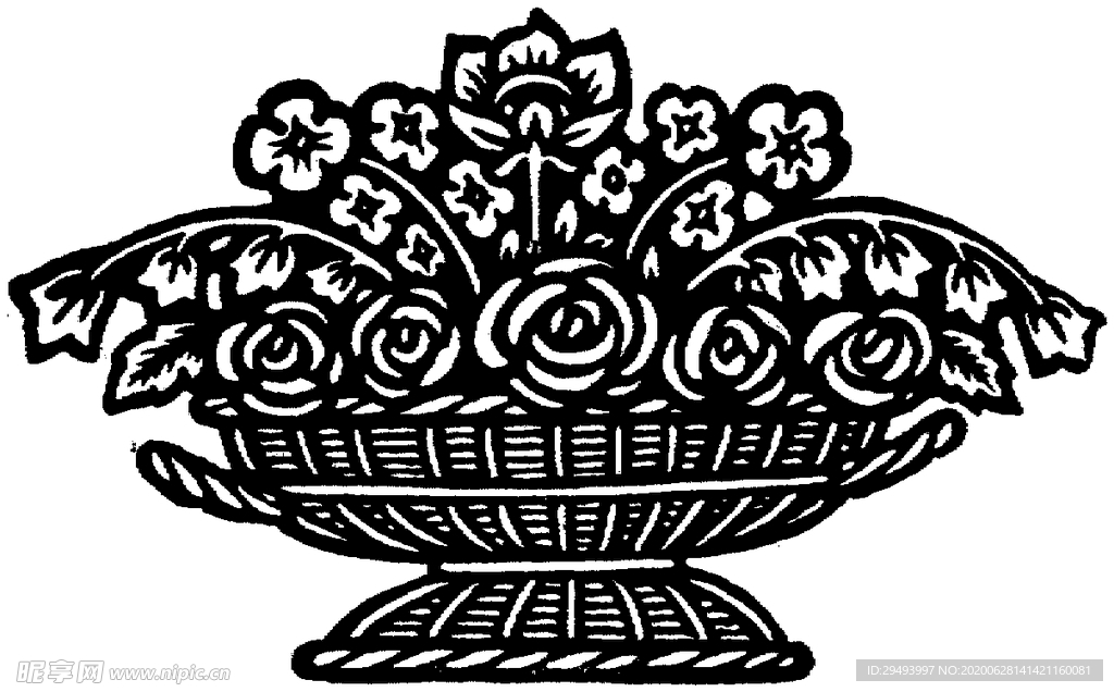 花纹边框