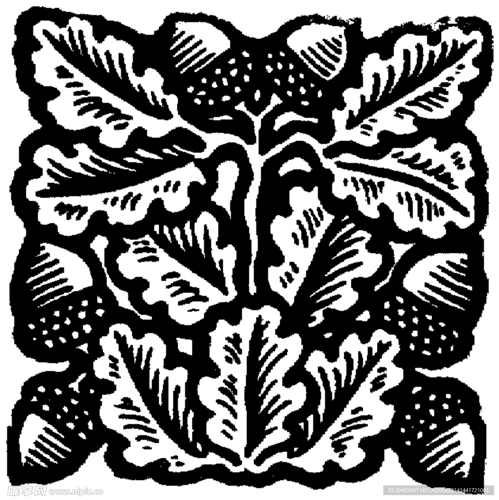 花纹边框