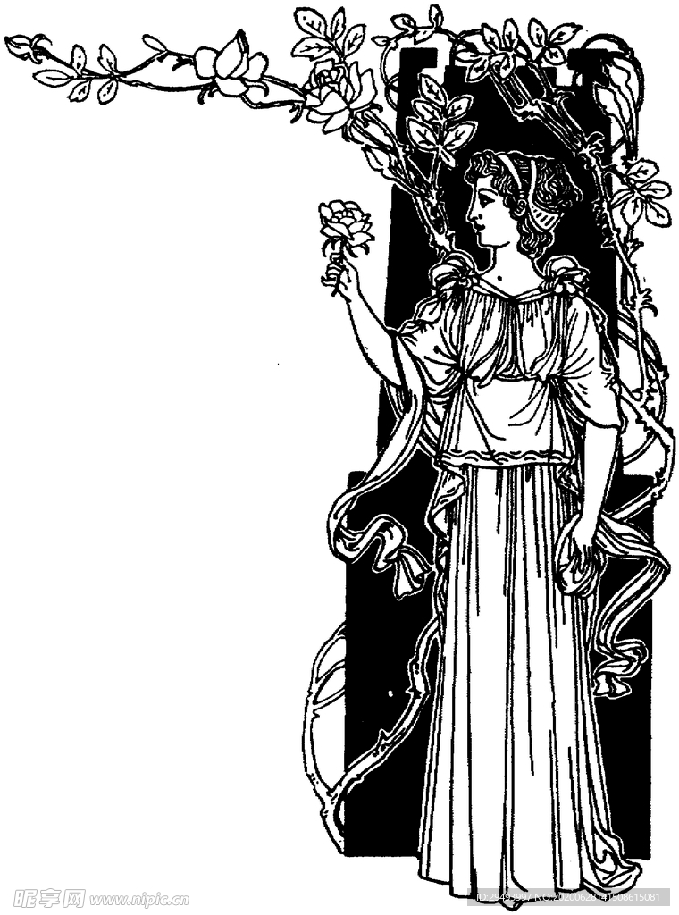 花纹边框