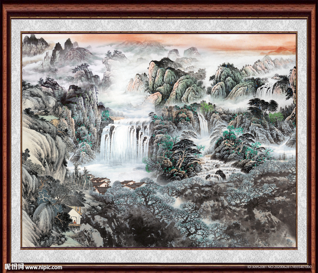 国画山水