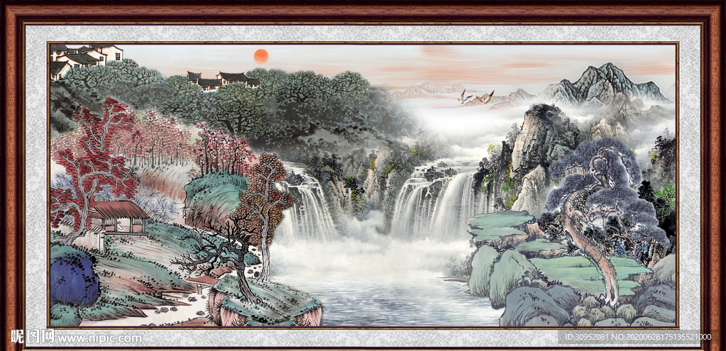 国画山水