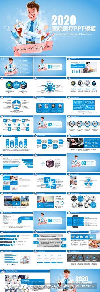医院医疗PPT模板