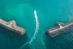 鸟瞰海洋