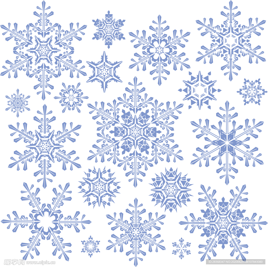 雪花素材