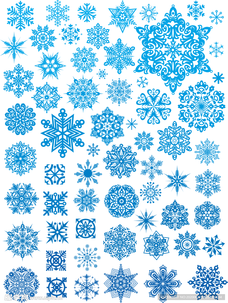 雪花素材