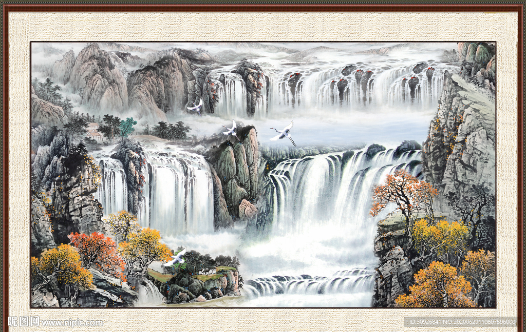 山水装饰画