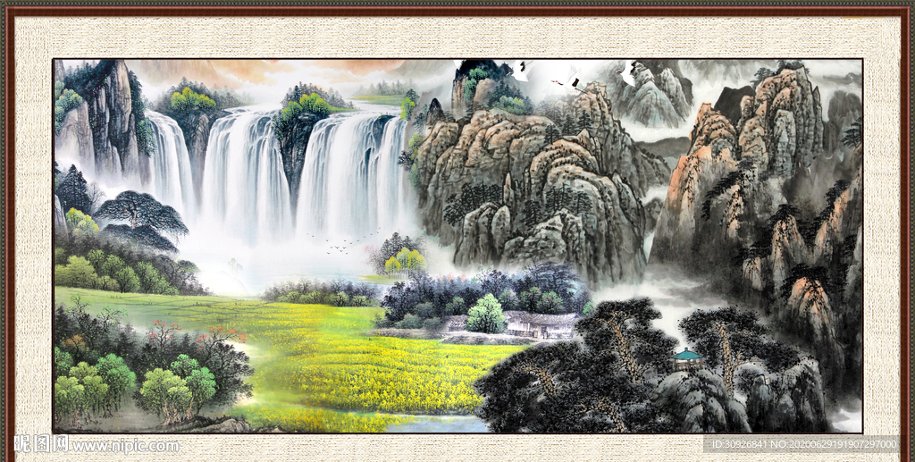 山水装饰画