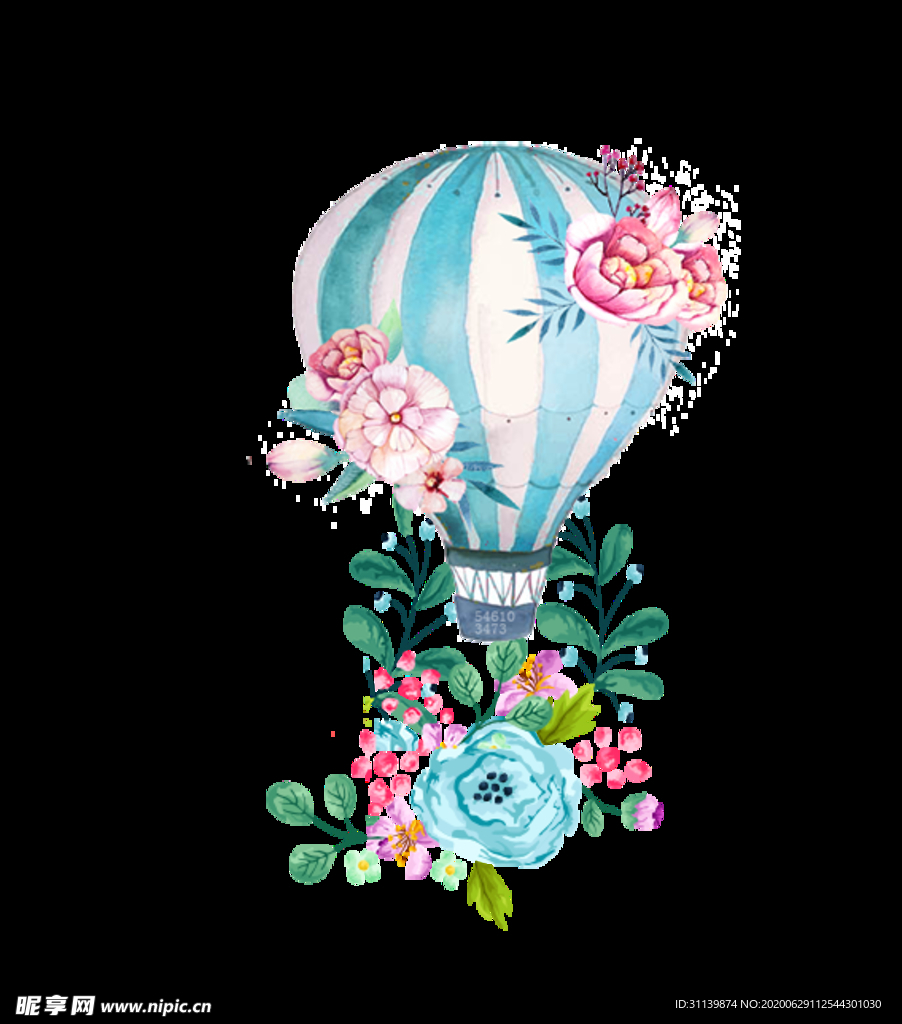 手绘花