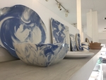 水纹陶瓷餐具