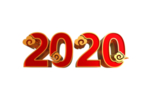 2020鼠年字体