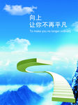 向上