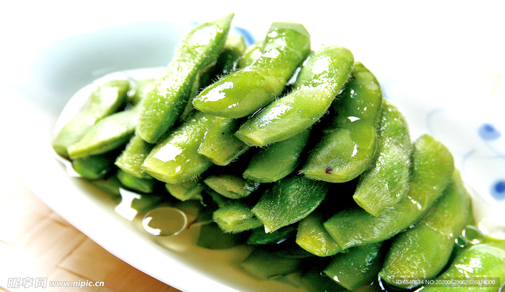 冷盘毛豆