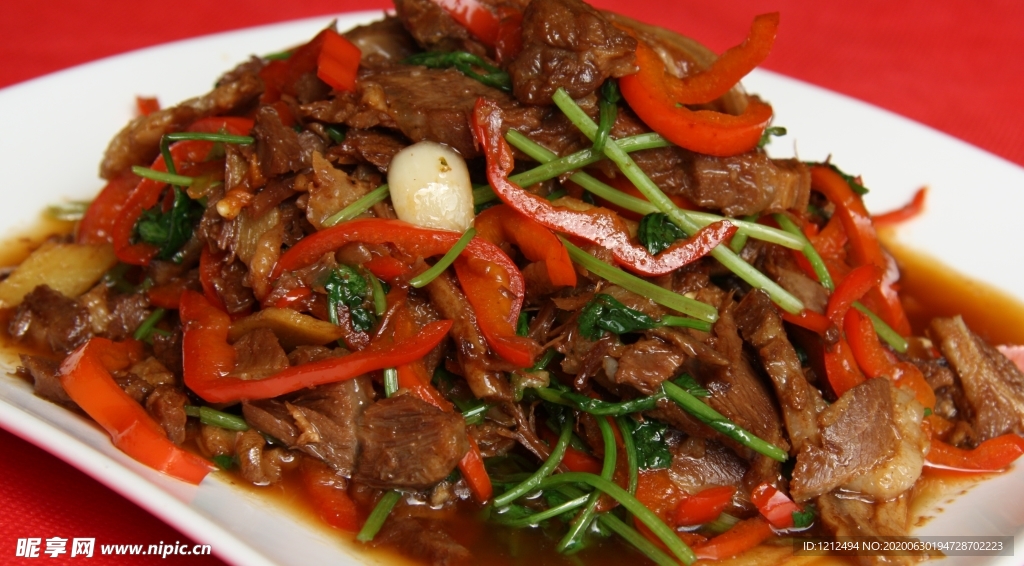 小炒牛肉