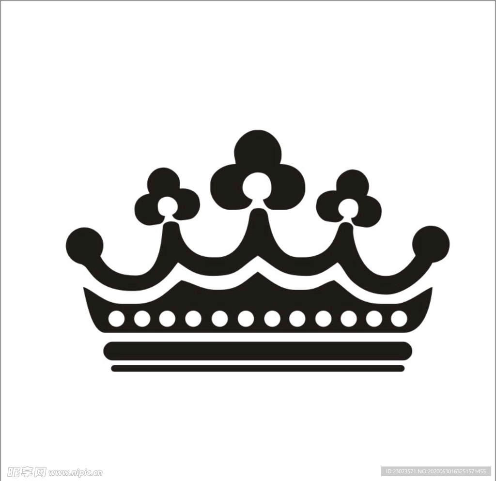 矢卡通可爱logo设计皇冠帽子