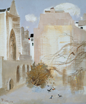 山水风景水墨国画