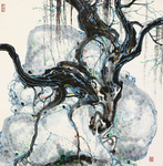 山水风景水墨国画