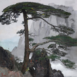 山水风景水墨国画