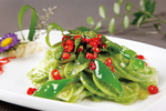 青椒炒青香菇