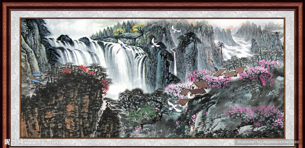 山水画