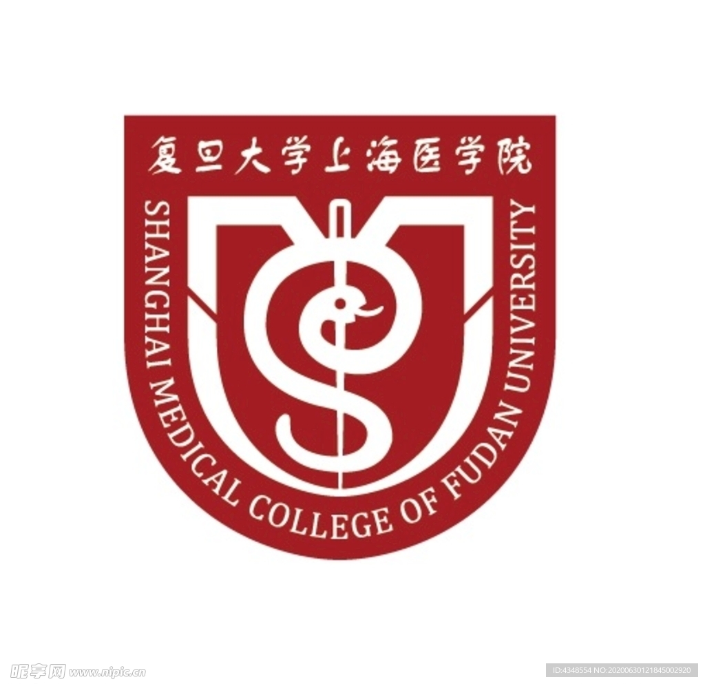 复旦大学上海医学院矢量Logo