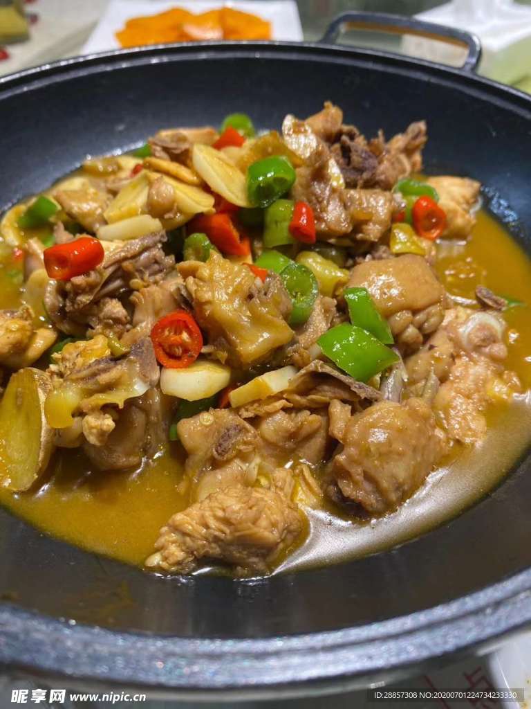 小炒鸡肉