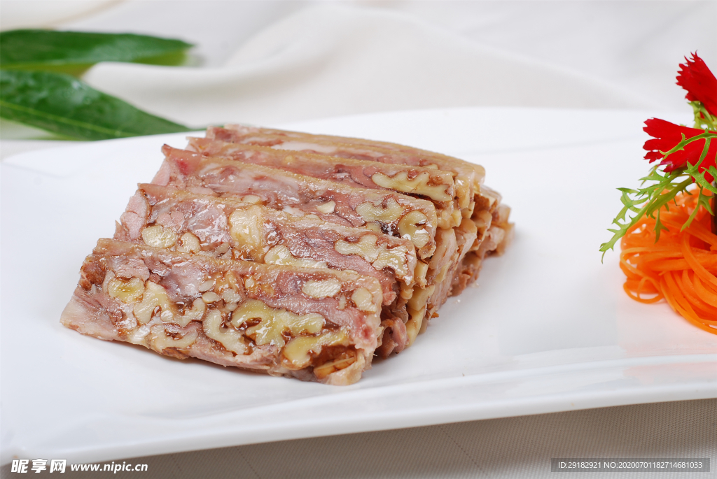 桃仁酥肉