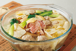咸鸡炖牛肉丸