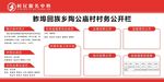 村务公开栏
