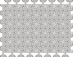 万字纹矢量图