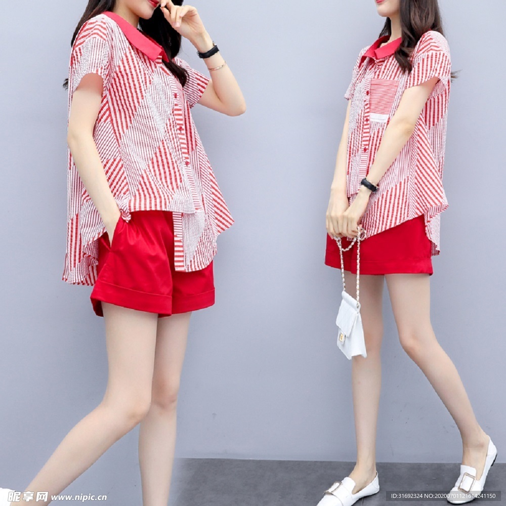 时尚套装女