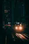 夜里的列车