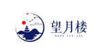 中式风格旅游地标logo设计