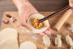 饺子锅贴图片