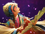戏曲戏剧国风古风人物传统背景
