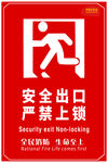 安全出口指示牌