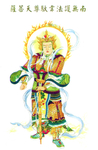 菩萨挂画