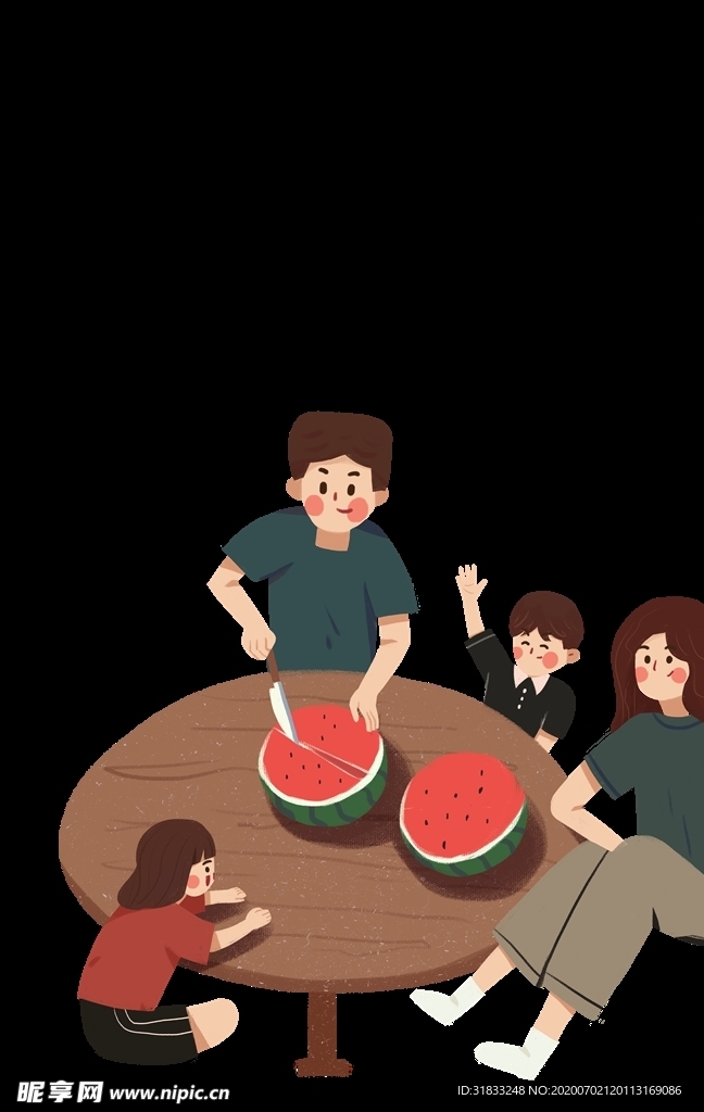 吃西瓜