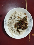 酸菜干拌面