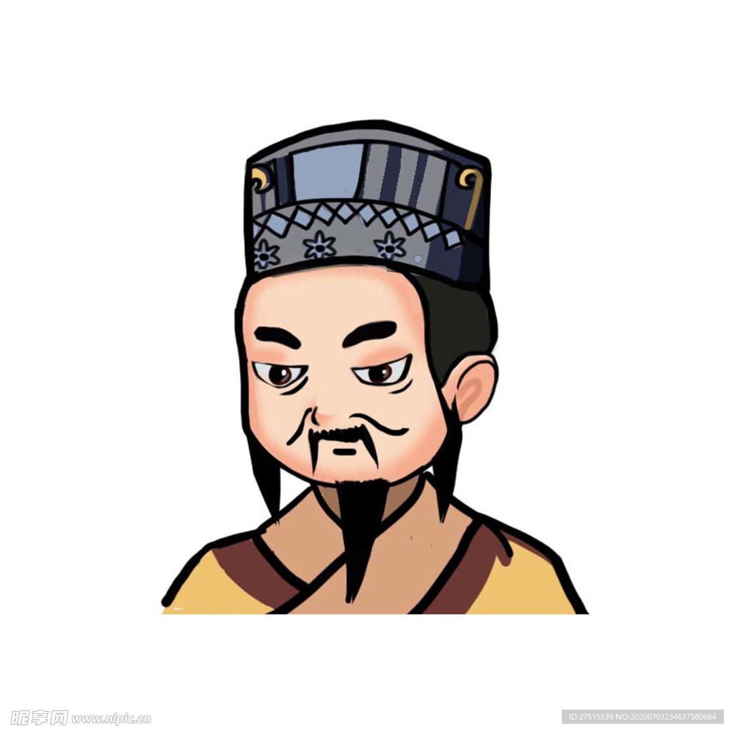 古代插画人物