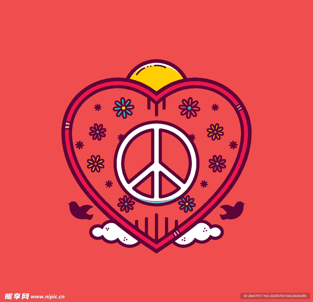 矢量标签素材