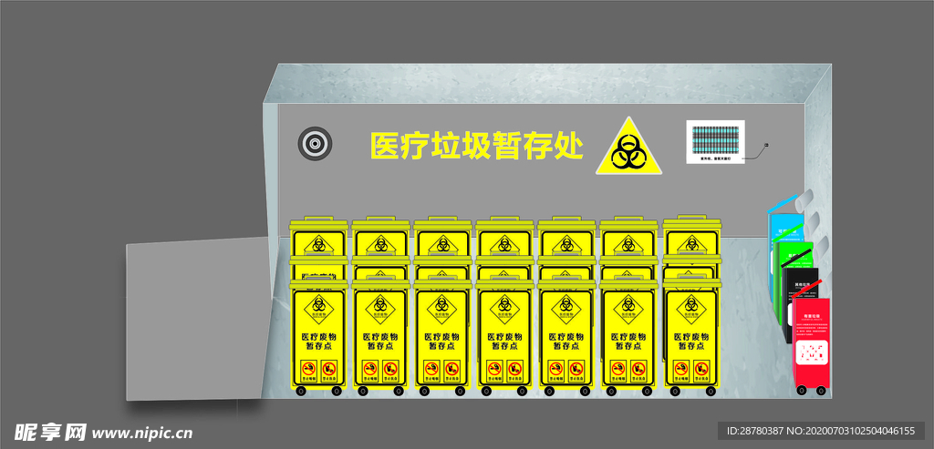 医疗垃圾分类站