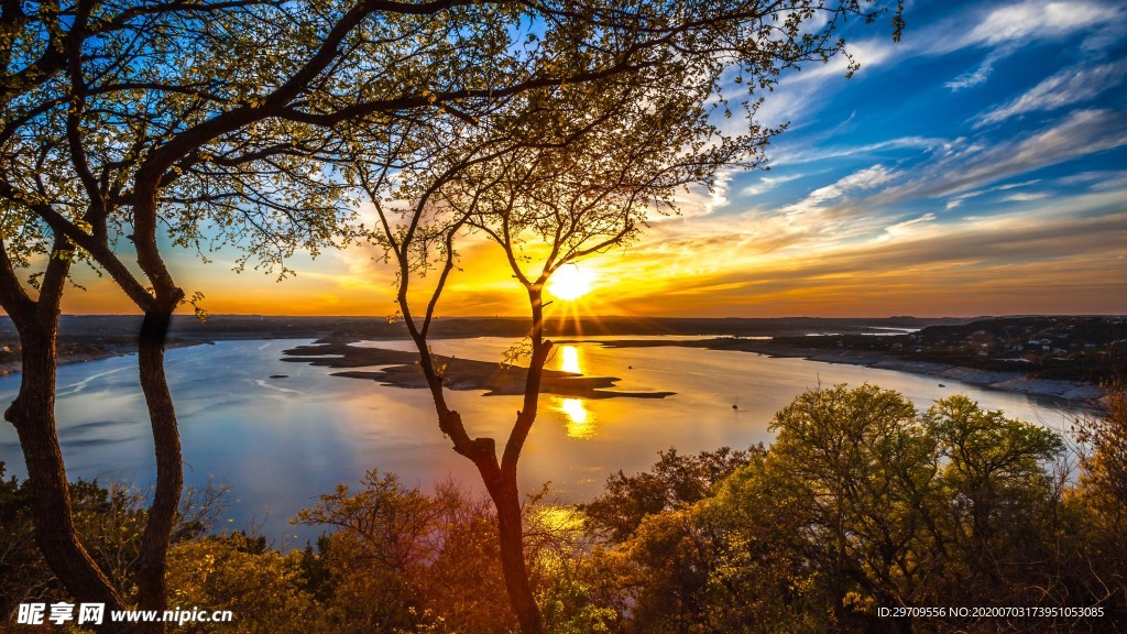 夕阳美景