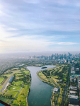 城市河流风景