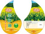 菜籽油 油 不干胶 油菜花