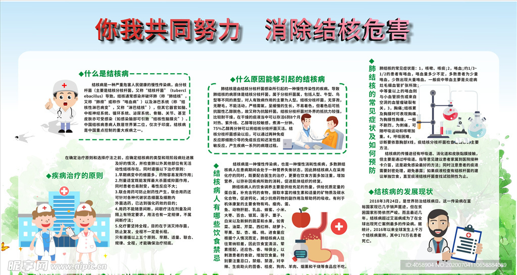 消除结核危害