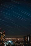 城市天空星星
