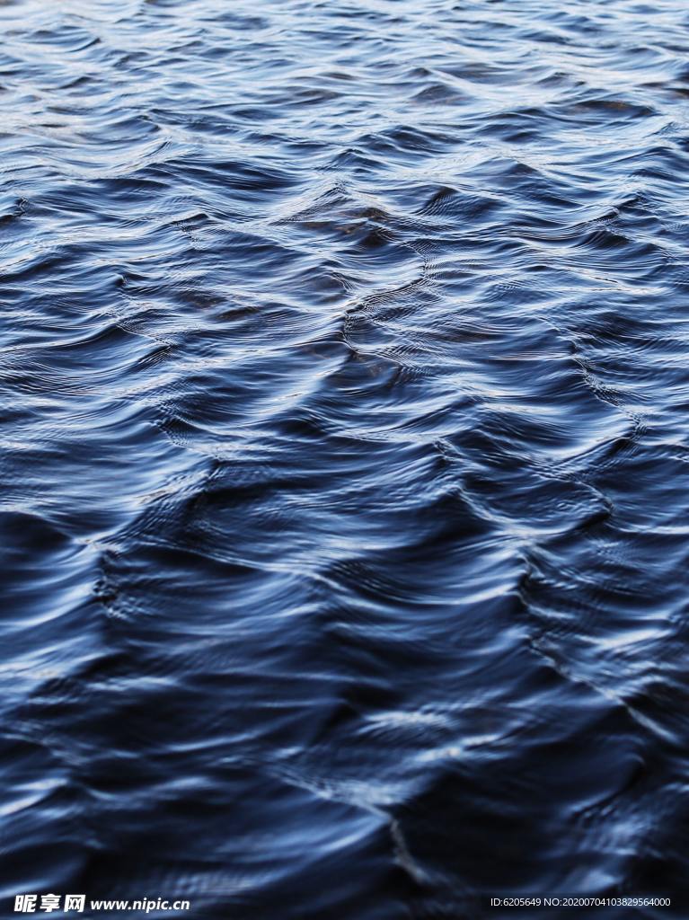 海面波浪波纹